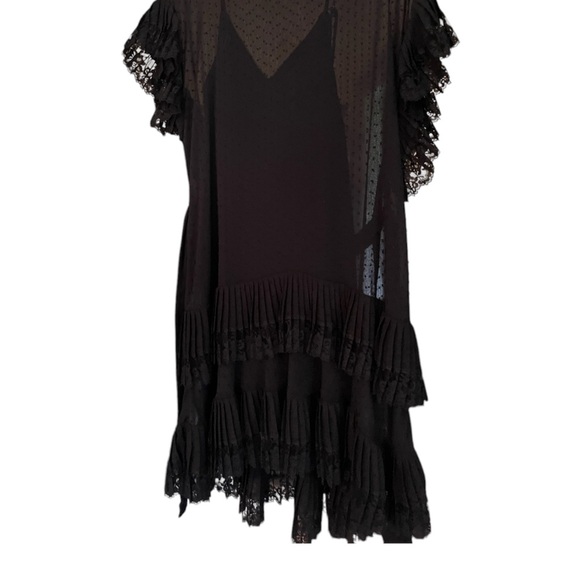 Zimmermann Black Ruffled Dress - Picture 5 of 6